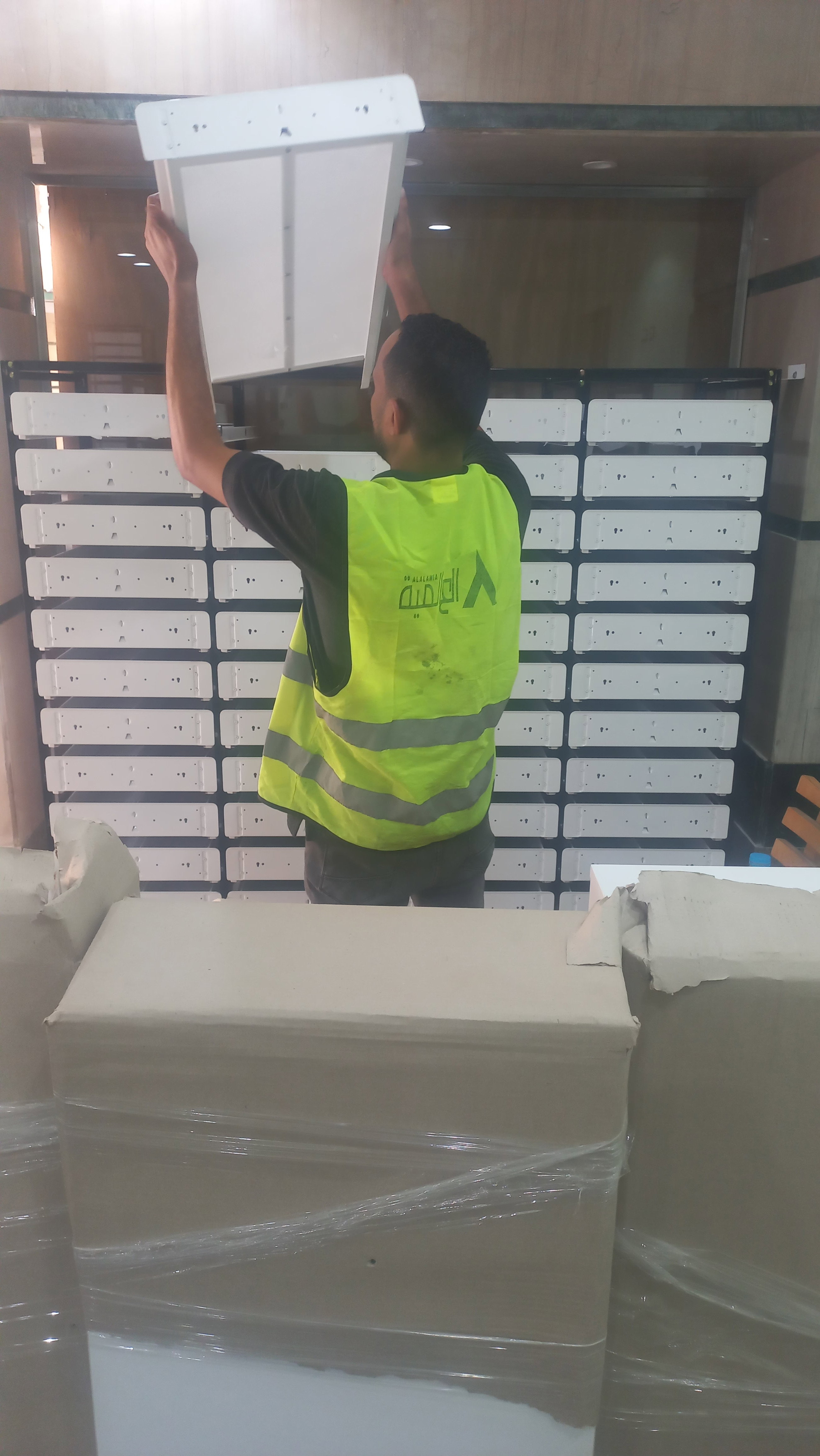 بعض الصور من اعمالنا { تجهيز صيدليات }