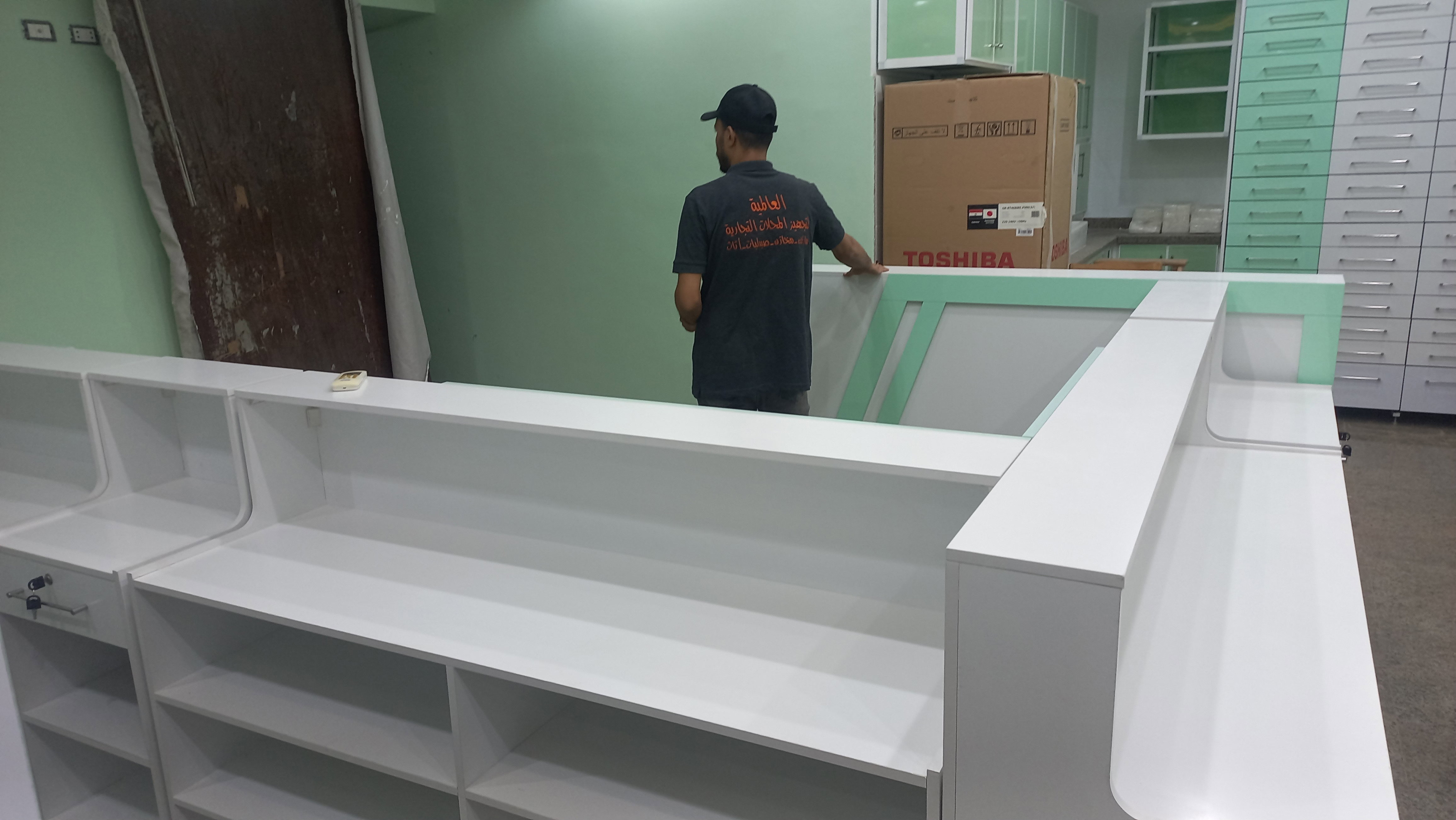 بعض الصور من اعمالنا { تجهيز صيدليات }