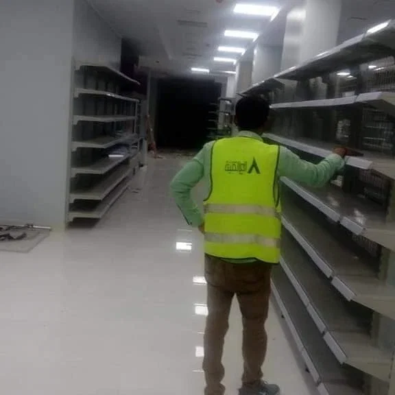 بعض الصور من اعمالنا { تجهيزات سوبر ماركت }