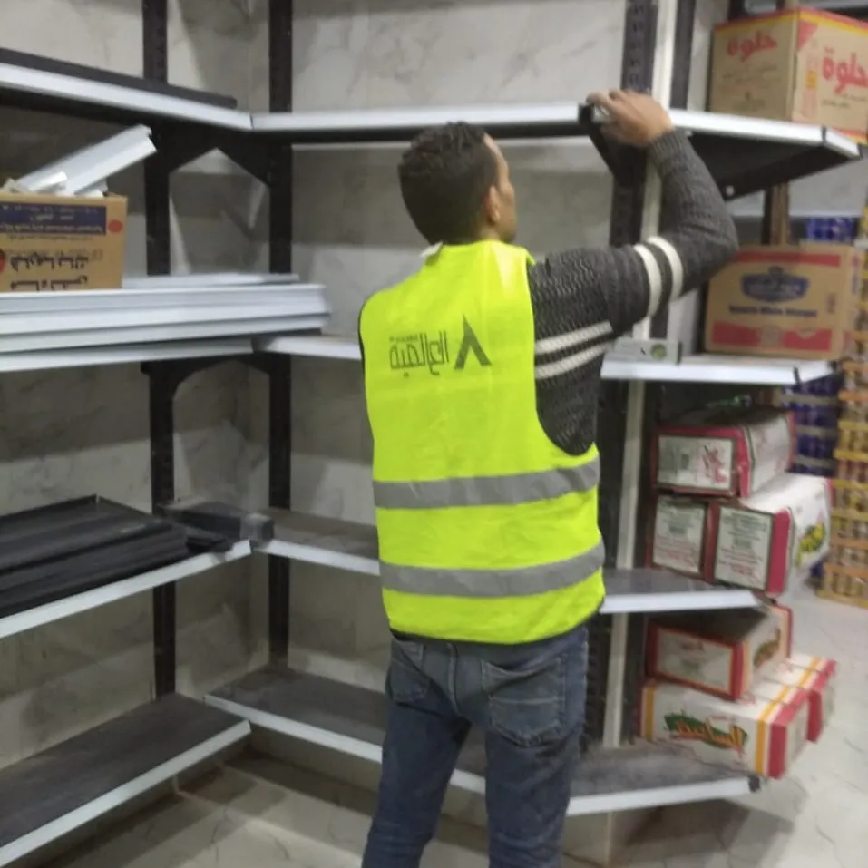 بعض الصور من اعمالنا { تجهيزات سوبر ماركت }