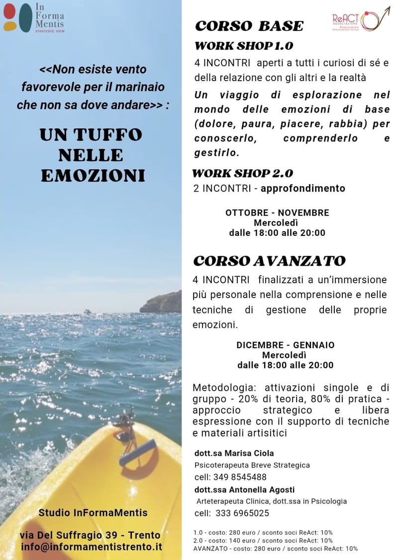 UN TUFFO NELLE EMOZIONI