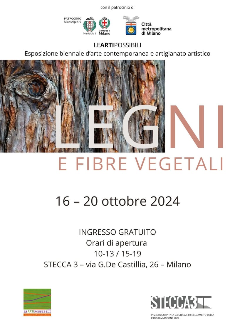 LEGNI E FIBRE VEGETALI - ESPOSIZIONE