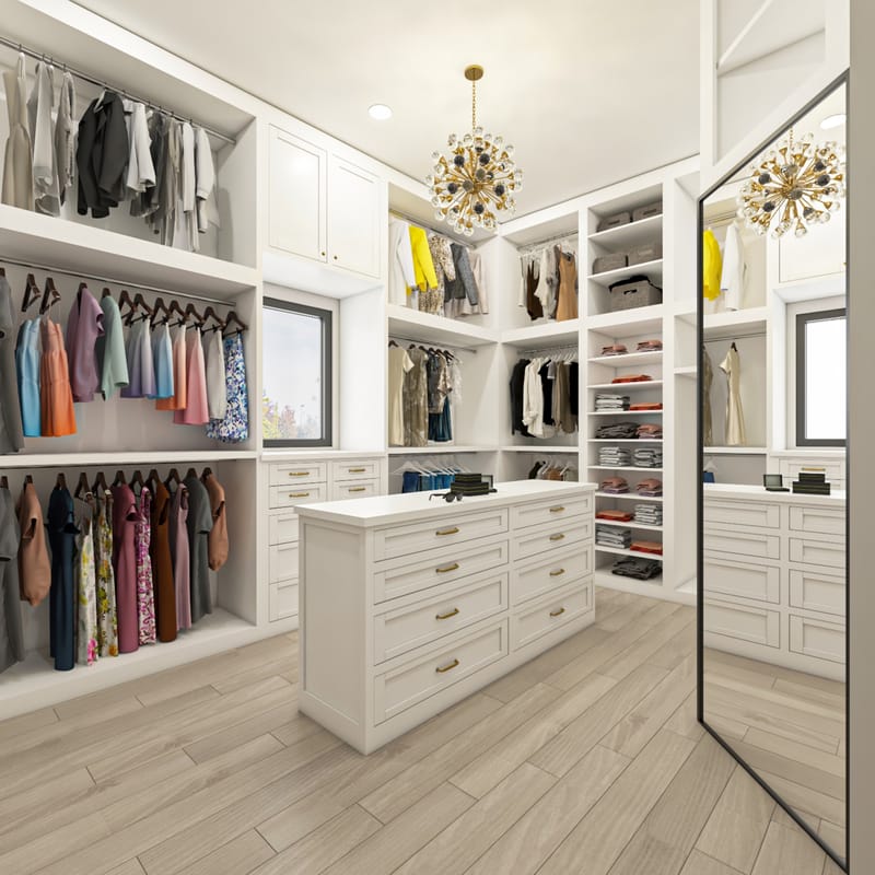 WALK IN CLOSET CABINETS