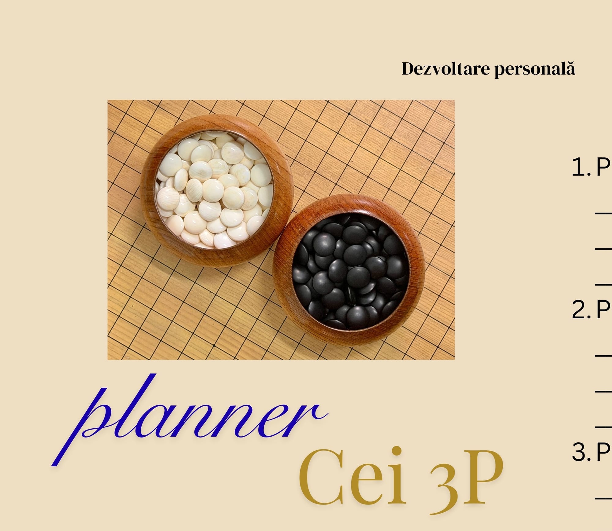Formula celor 3P, în dezvoltarea personală