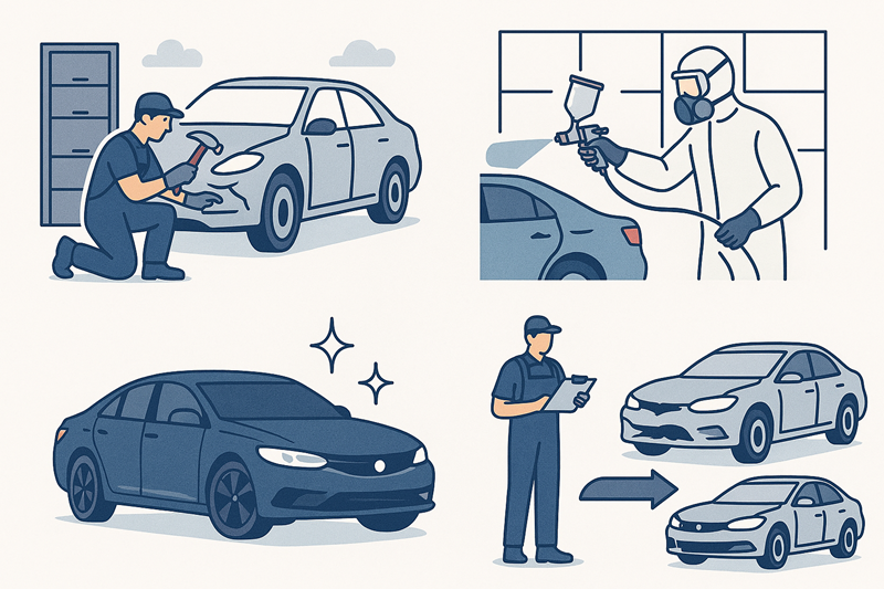 Car Body Works: Restoring Safety, Style, and Value