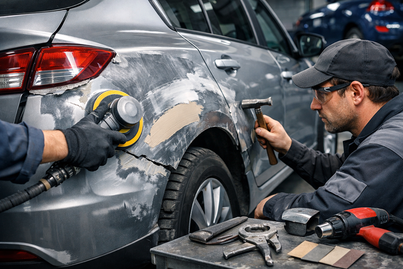 Car Panel Repair Made Clear: Common Damage Types and How to Fix Them