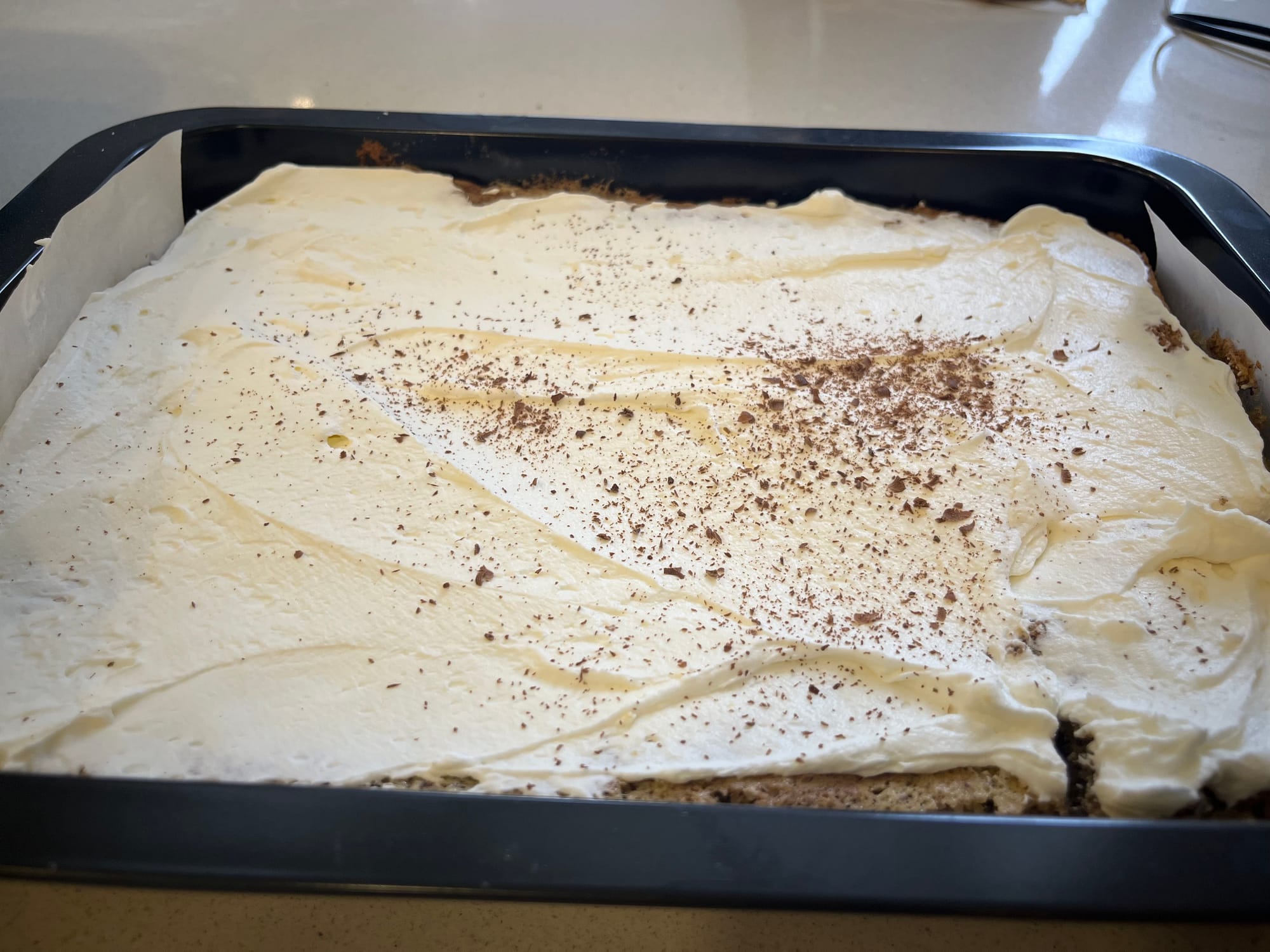 עוגת קוקוס ושוקולד