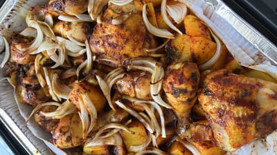 עוף בגריל של חמותי