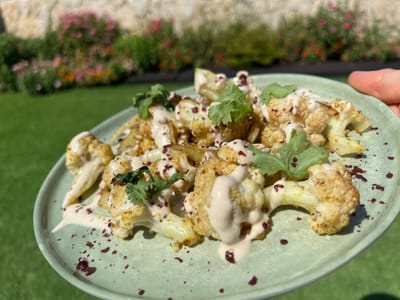 סלט כרובית שווארמה