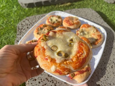 פיצה מכוסמין מלא