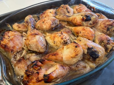 עוף בדבש ובצל !!