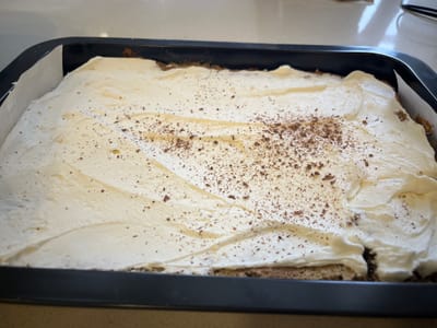 עוגת קוקוס ושוקולד