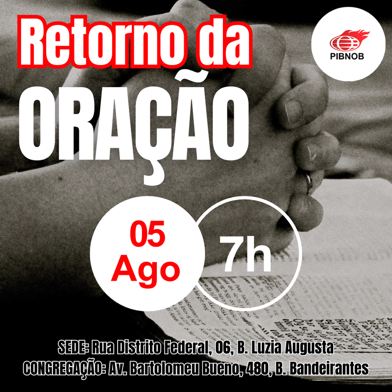 Retorno da Oração
