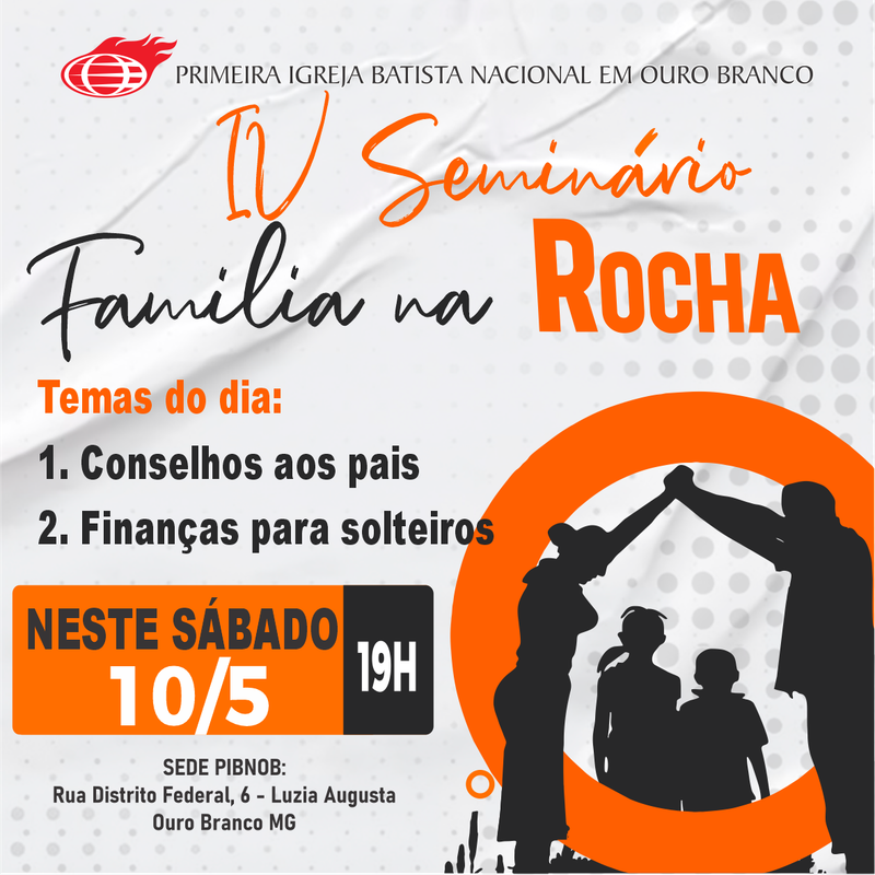 IV Seminário Família na Rocha
