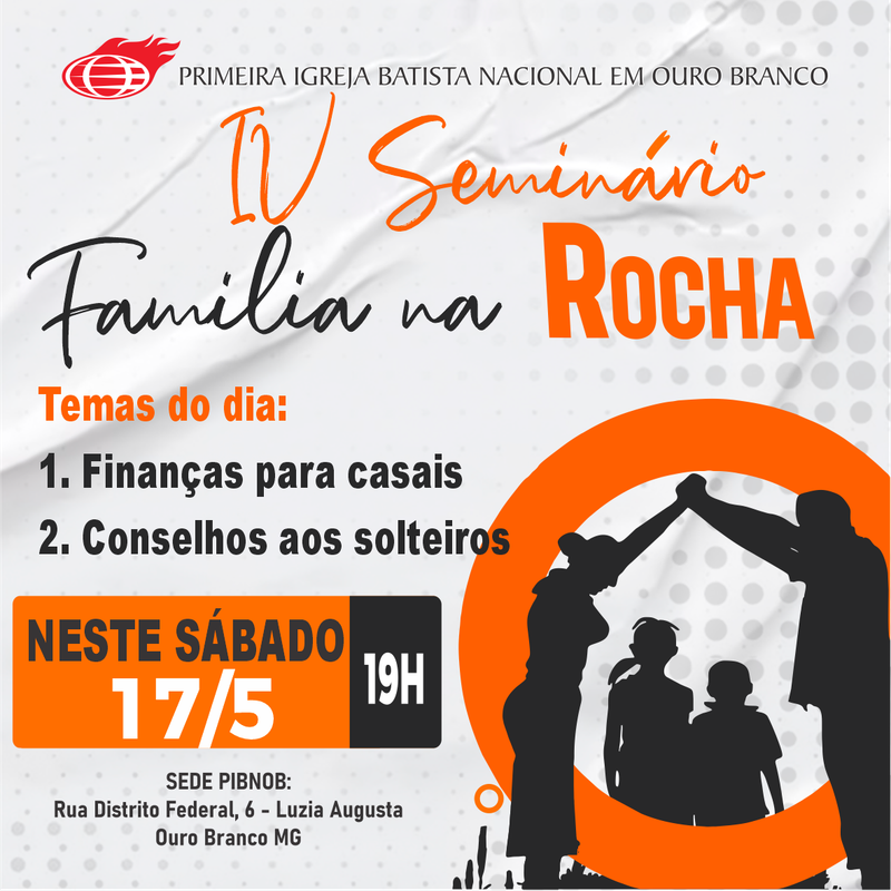 IV Seminário Família na Rocha