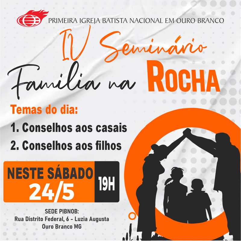 IV Seminário Família na Rocha