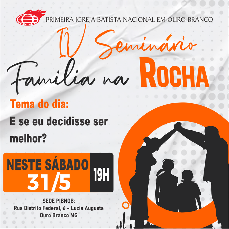IV Seminário Família na Rocha