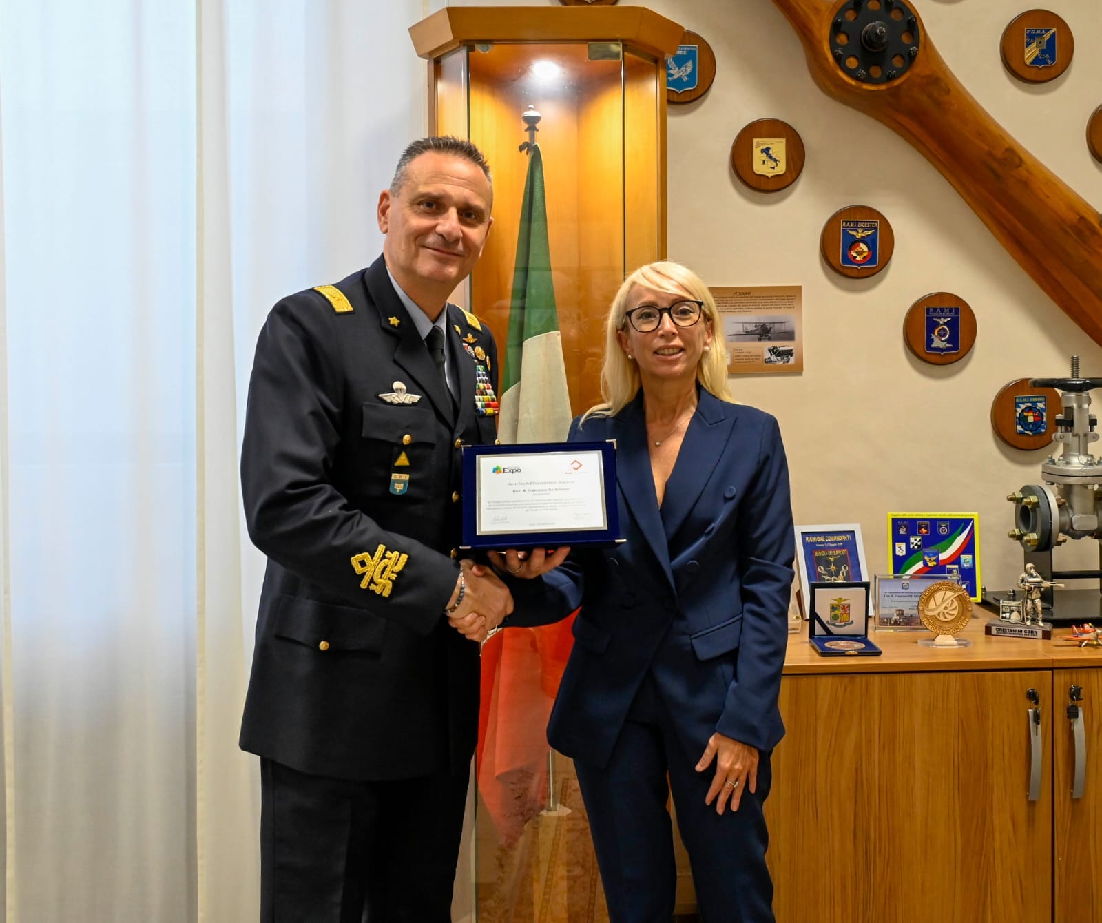 iconoscimento *RemTech4Transition* al Generale Francesco De Simone