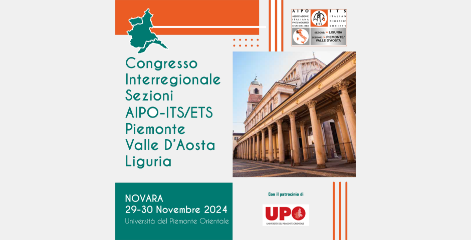 Congresso Interregionale AIPO-ITS/ETS a Novara: un’opportunità per la sanità respiratoria e l’innovazione nei trattamenti
