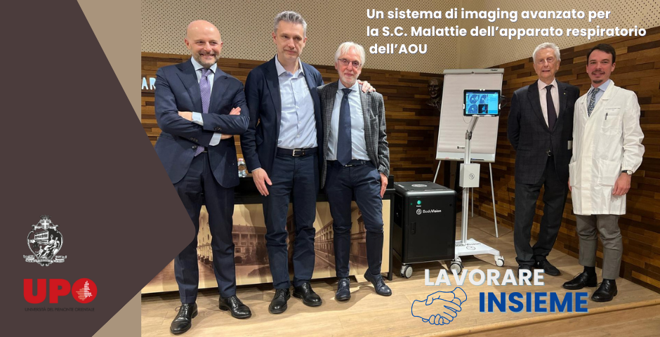 Nuovo sistema di imaging avanzato per Malattie dell’apparato respiratorie grazie alla donazione di Fondazione BPN e Fondazione Comunità Novarese