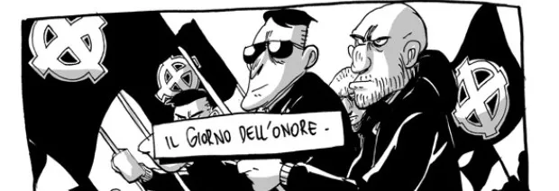LE FENOMENALI AVVENTURE DELLO SQUADRISTA DI NEANDERTHAL. LE COCCOLE A SIGFRIDO