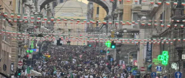 L’ ADUNATA DEGLI ALPINI A GENOVA