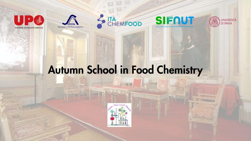 Autumn School in Food Chemistry: a Pavia la quinta edizione dell'evento interateneo