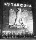 PILLOLE DI STORIA. FASCISMO E AUTARCHIA