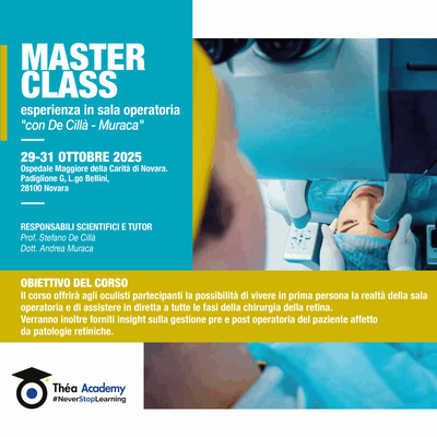 MASTER CLASS – esperienza in sala operatoria – 29/31 ottobre 2025