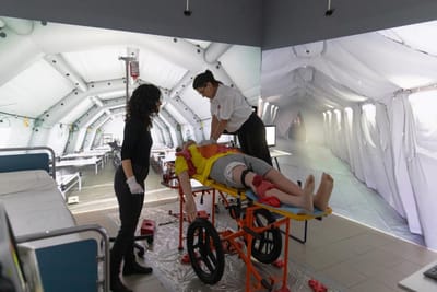 IL CAPO DIPARTIMENTO DELLA PROTEZIONE CIVILE FABIO CICILIANO A NOVARA PER CONOSCERE IL CENTRO DI RICERCA CRIMEDIM DI UPO