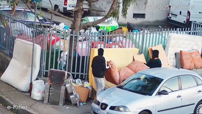 Discariche a cielo aperto in alcune vie della città