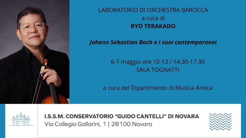Conservatorio Cantelli - LE SETTIMANE BAROCCHE: LABORATORIO