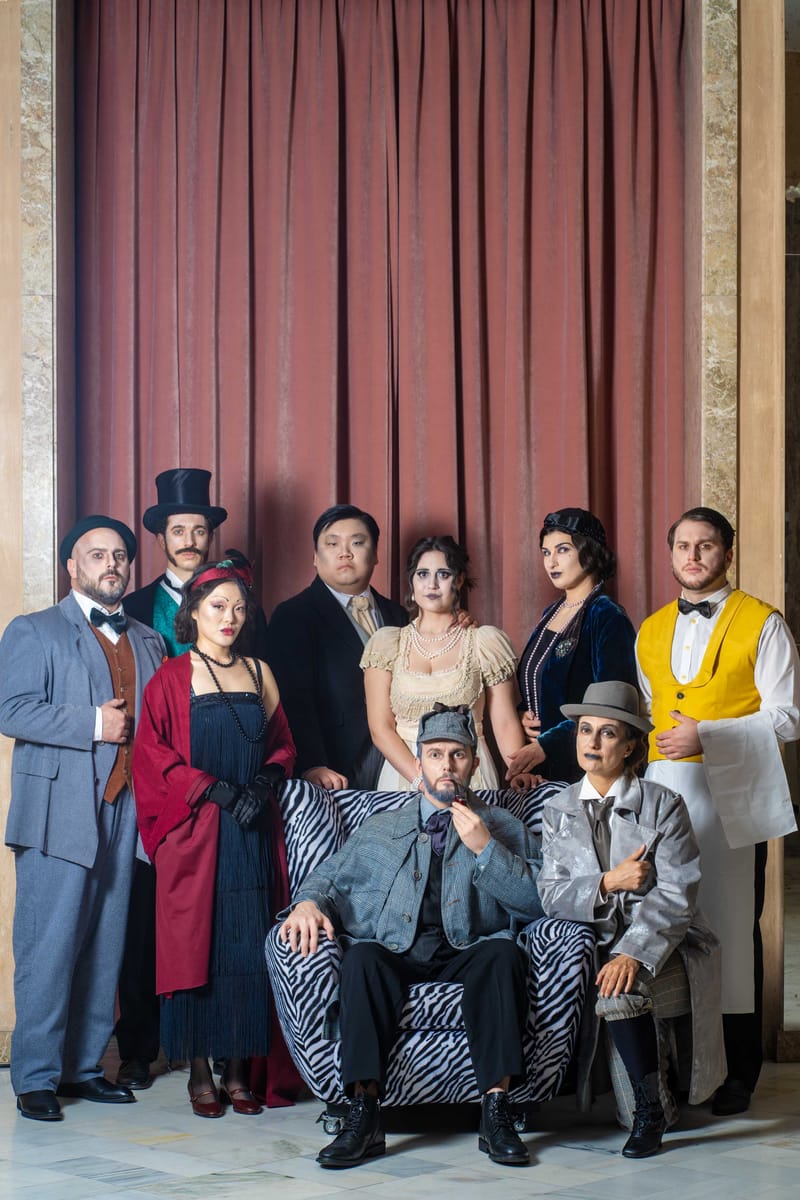 NOZZE CON DELITTO
dal 20 al 22 Maggio al Teatro Coccia
nuova commissione in prima esecuzione mondiale
frutto del progetto
FACCIAMONE UN DRAMMA