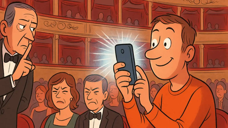 Educazione a teatro – Disattivare lo smartphone, attivare il rispetto