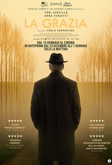CINEMA
prosegue la programmazione
LA GRAZIA