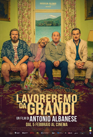 Nuovo Teatro Faraggiana - CINEMA
continua la programmazione
LAVOREREMO DA GRANDI