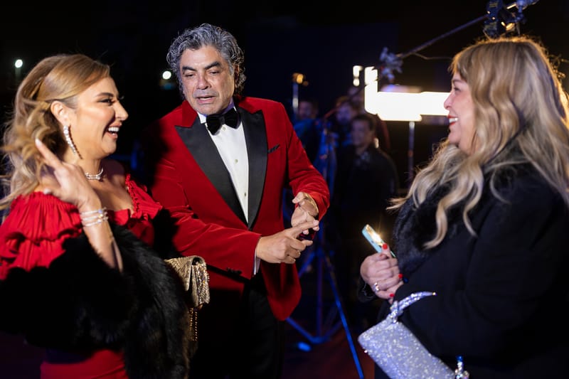 christmas dinner by the pyramids 