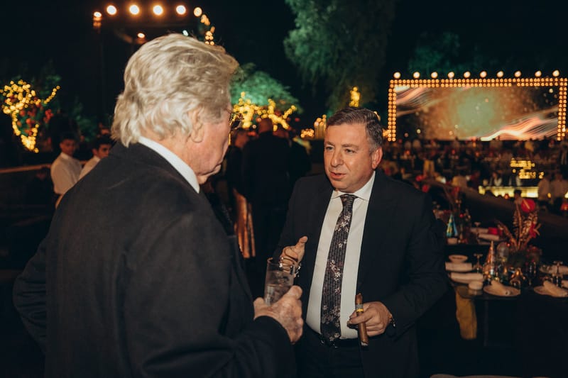 christmas dinner by the pyramids 