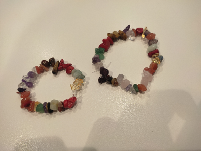 Atelier de création de bracelets avec des pierres et leurs explications tous les 15 jours dés le 7 avril 2025