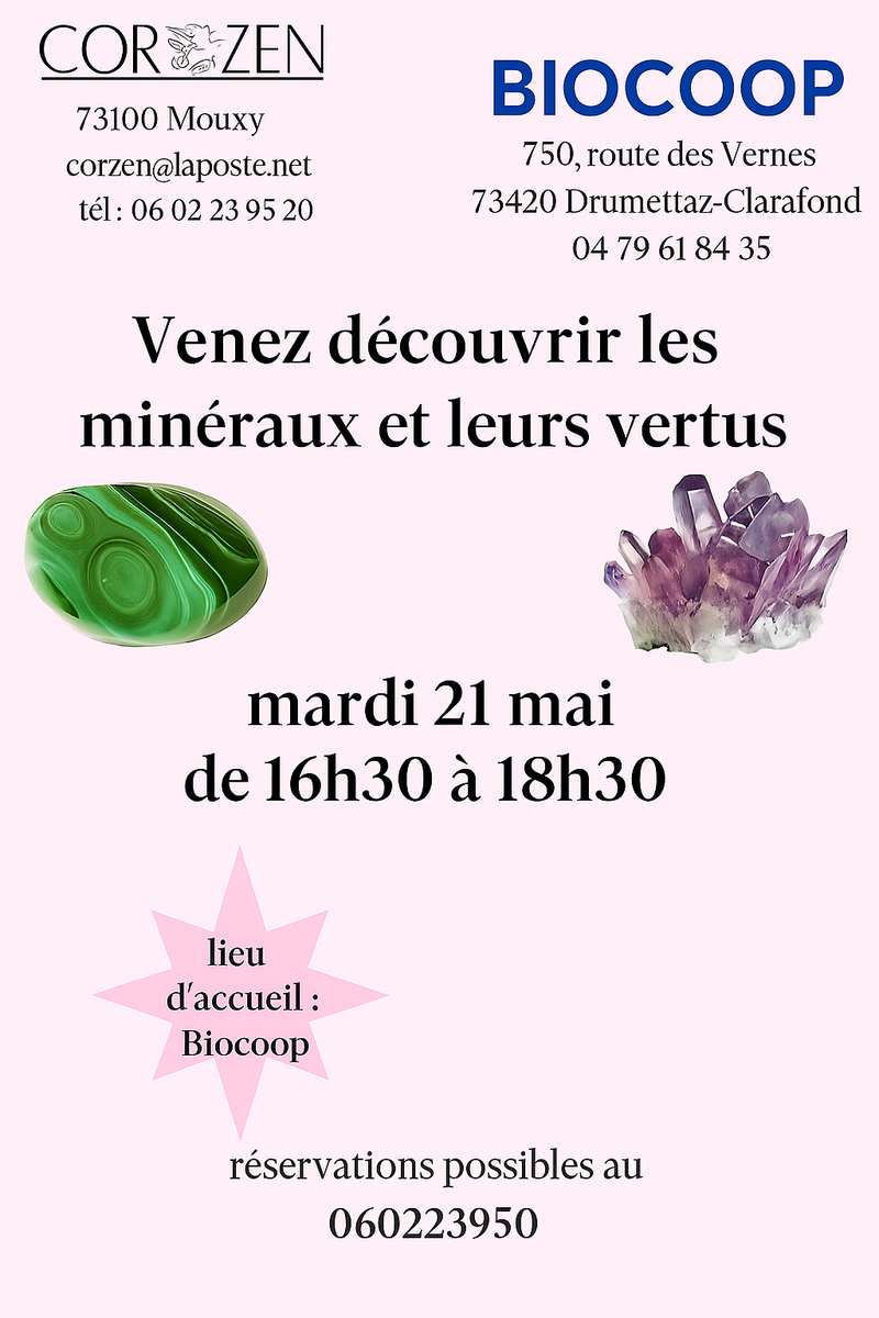 PRESENTATION DES CRISTAUX