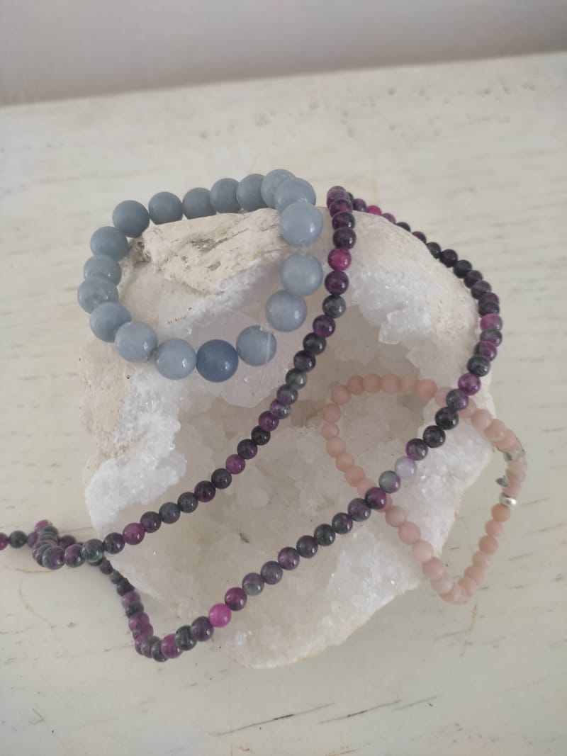 ATELIER CREATION D'UN BRACELET EN ¨PIERRES NATURELLES