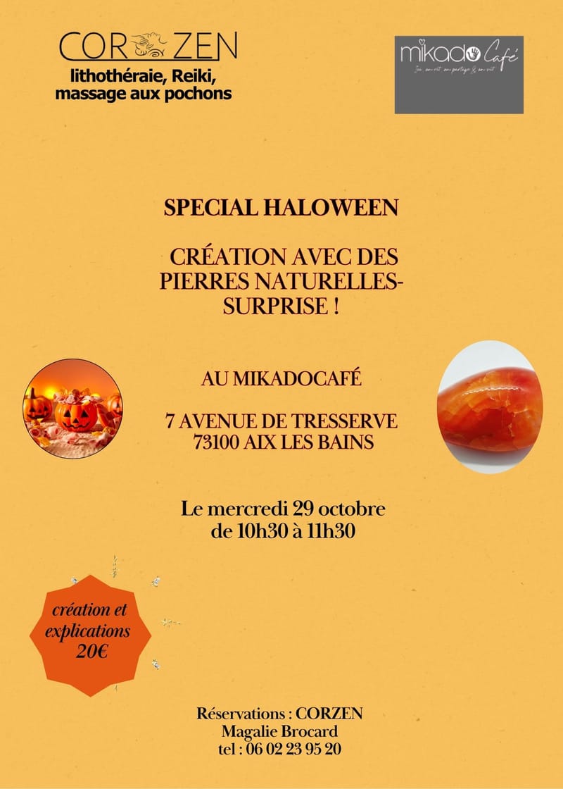 Atelier créatif spécial Halloween