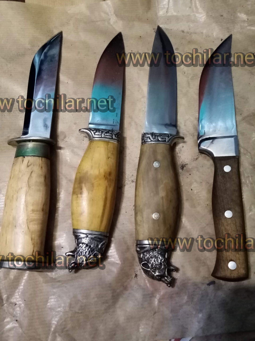 Заточването се извършва на 6 етапа