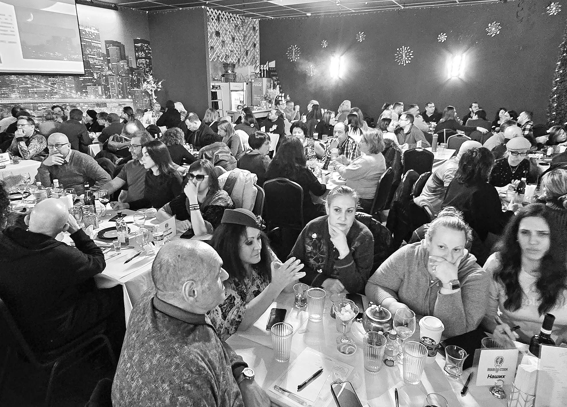 Club A-ELITA intellectual game "BRAINSTORM" Brooklyn NY
