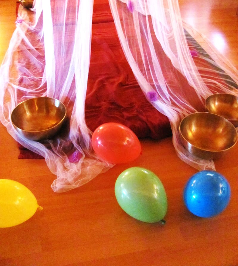 Taças de Som em Crianças