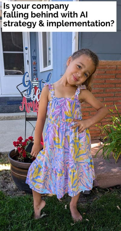 Falling behind with AI?