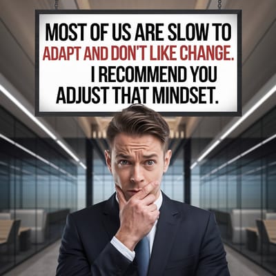 Most of us aren’t what you'd call "early adopters."