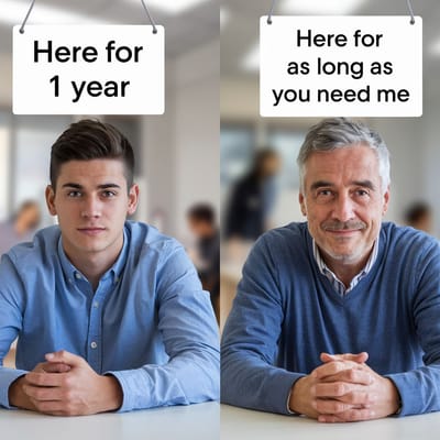 Older employees stay longer