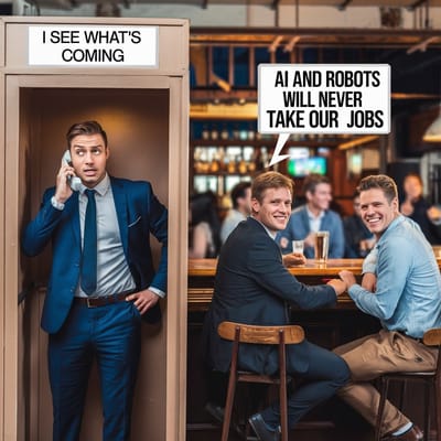 I see what's coming (with AI & Robotics)