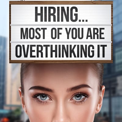 Most people overthink the hiring process